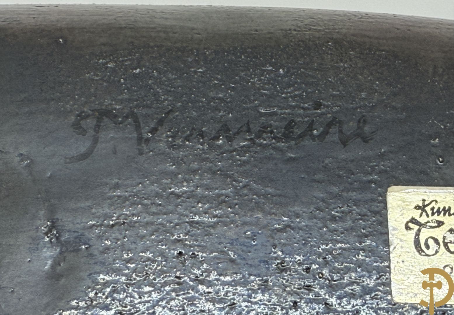 Vier keramieken vintage schalen