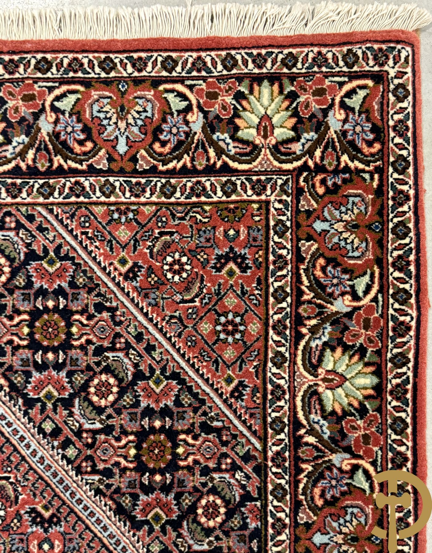 Oosters handgeknoopt tapijt Bidjar