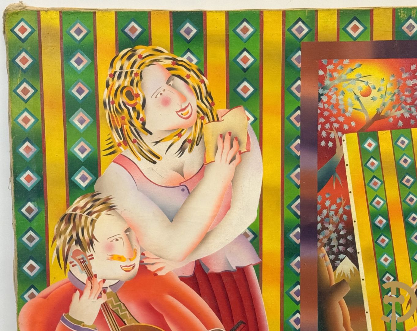 VAN DAELE Nico getekend verso 1983 