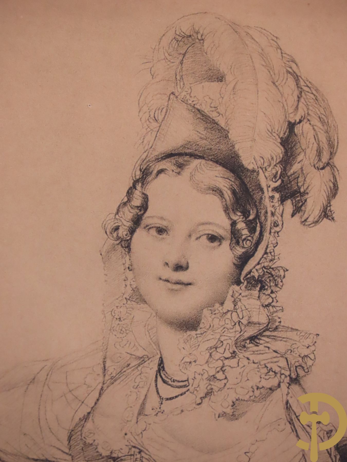 INGRES getekend Roma 1816 