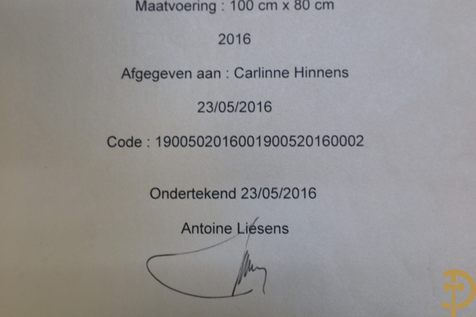 LIESENS Antoine get. 