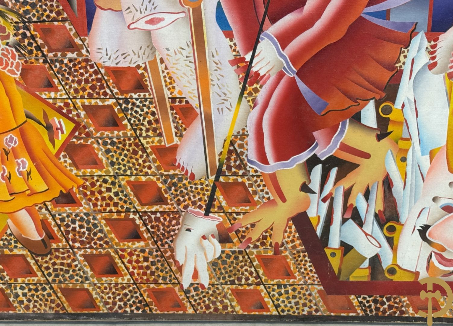 VAN DAELE Nico getekend verso 1981 