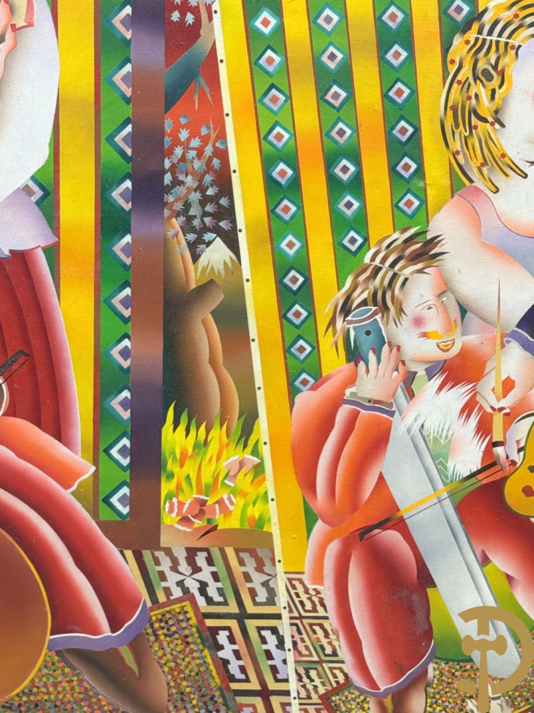 VAN DAELE Nico getekend verso 1983 