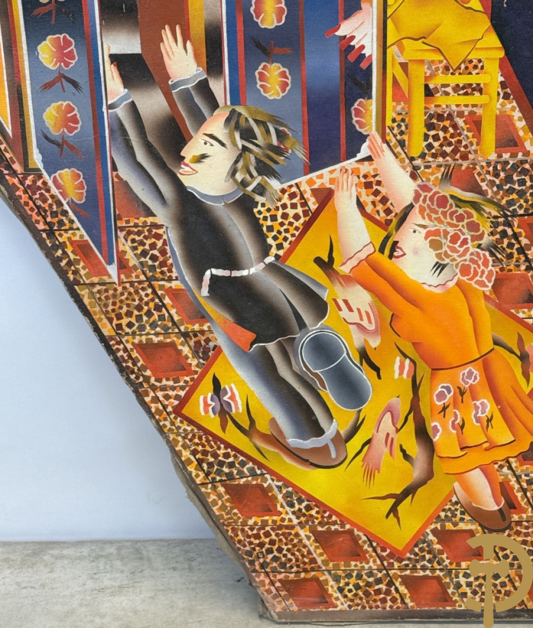 VAN DAELE Nico getekend verso 1981 