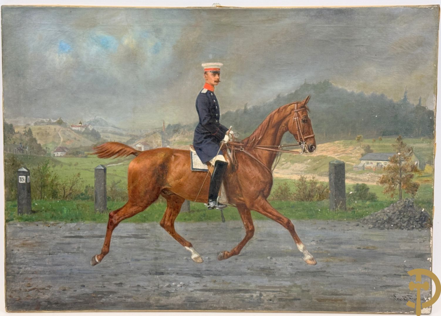 FREYBERG Conrad getekend 