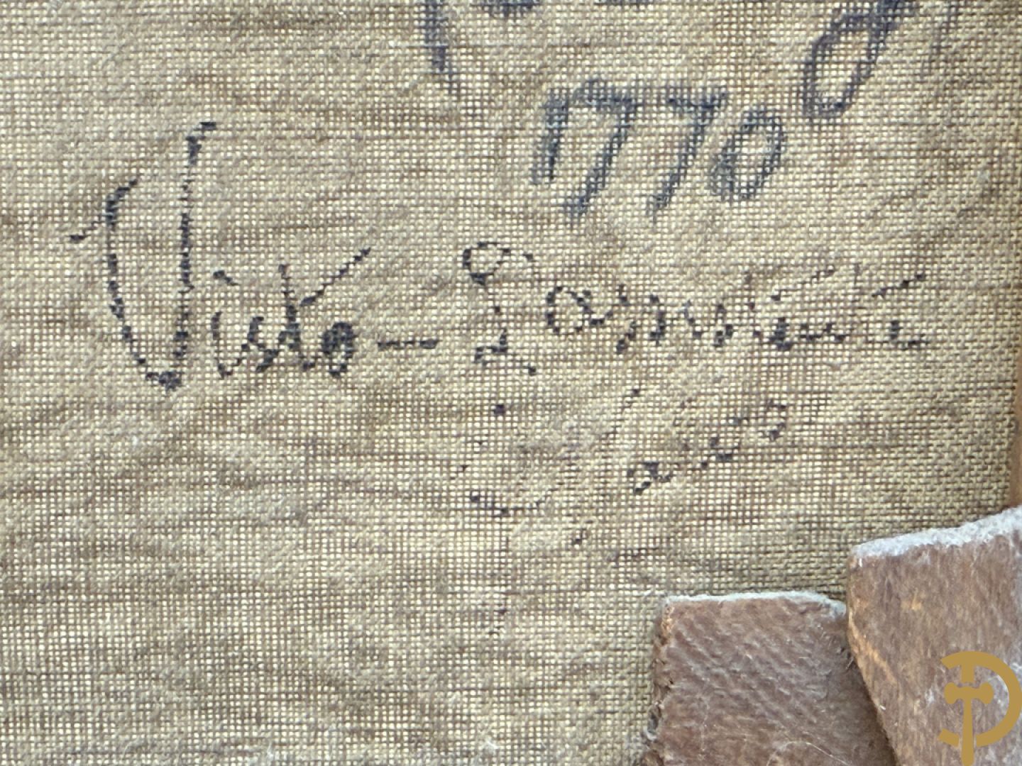 Ongetekend achteraan gerefereerd Carlo Dolci 