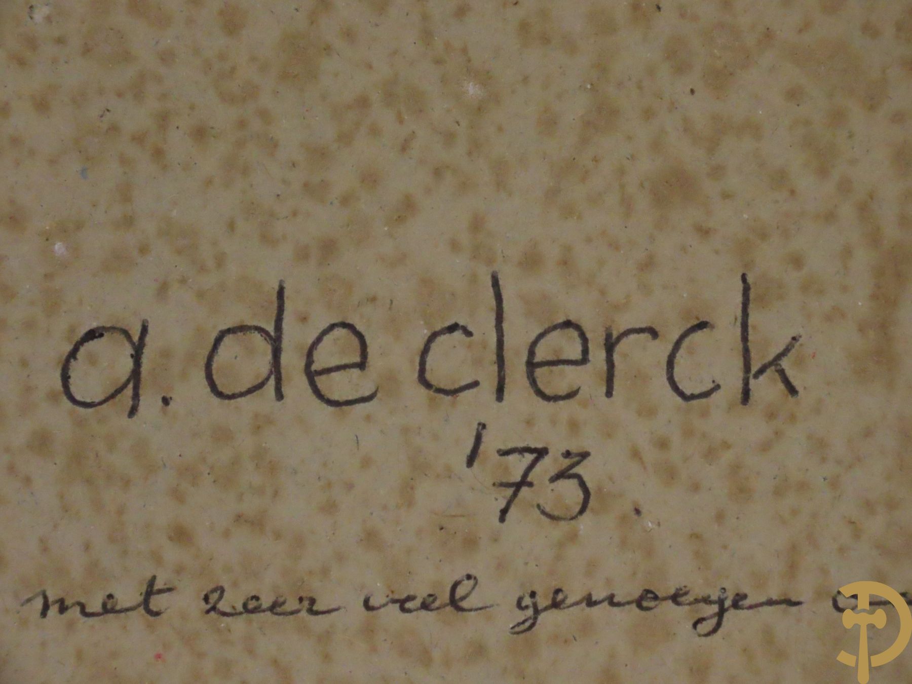 DE CLERCK A. 