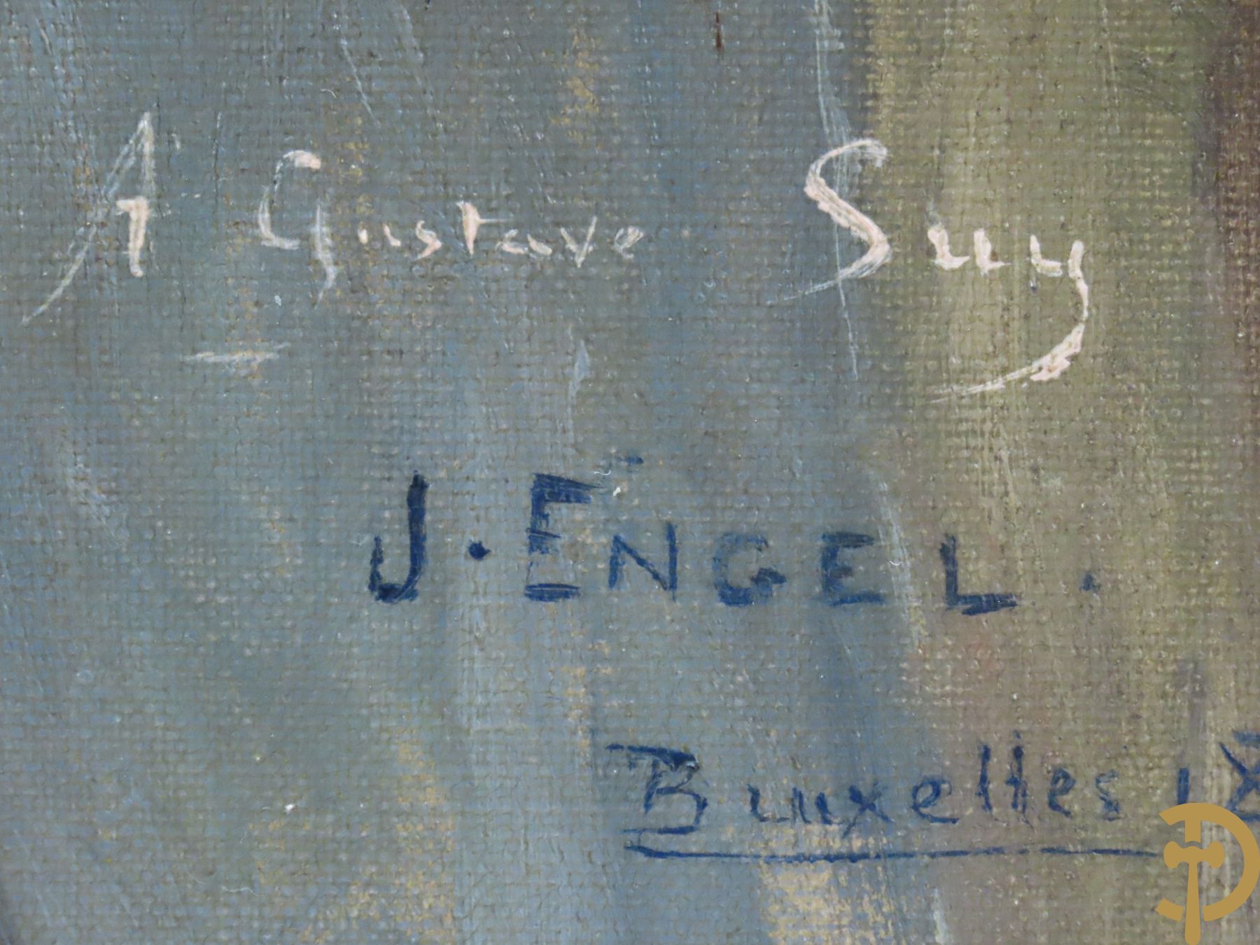 ENGEL J. get. Bruxelles 1889 à Gustave Suy 