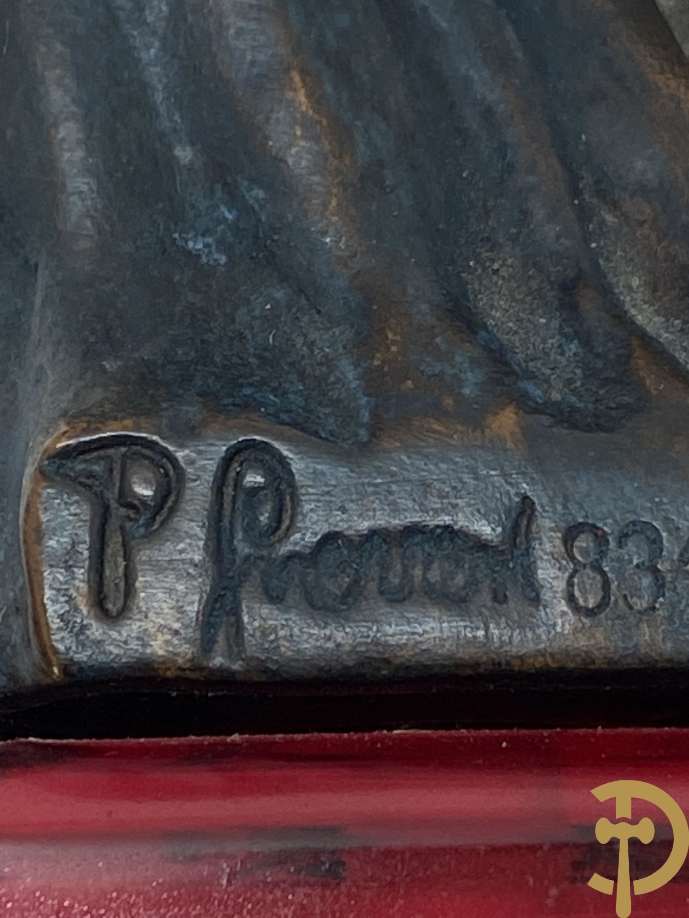 Parfumfacon met bronzen deksel in box, beperkte oplage van 831/7500 exemplaren, Les Beaux Arts Patrizia Guerresi