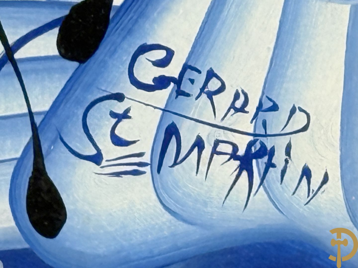 GERARD ST. MARTIN getekend 