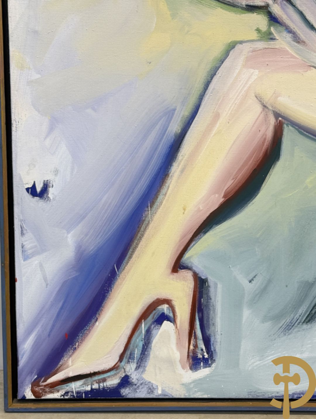 BACH Elvira 1986 getekend verso 