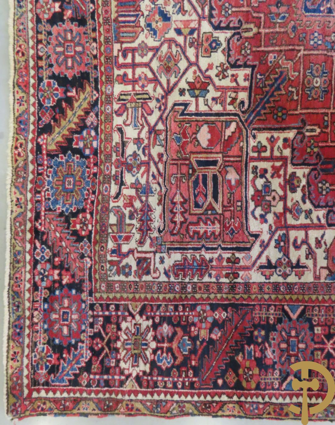 Oosters handgeknoopt tapijt Heriz