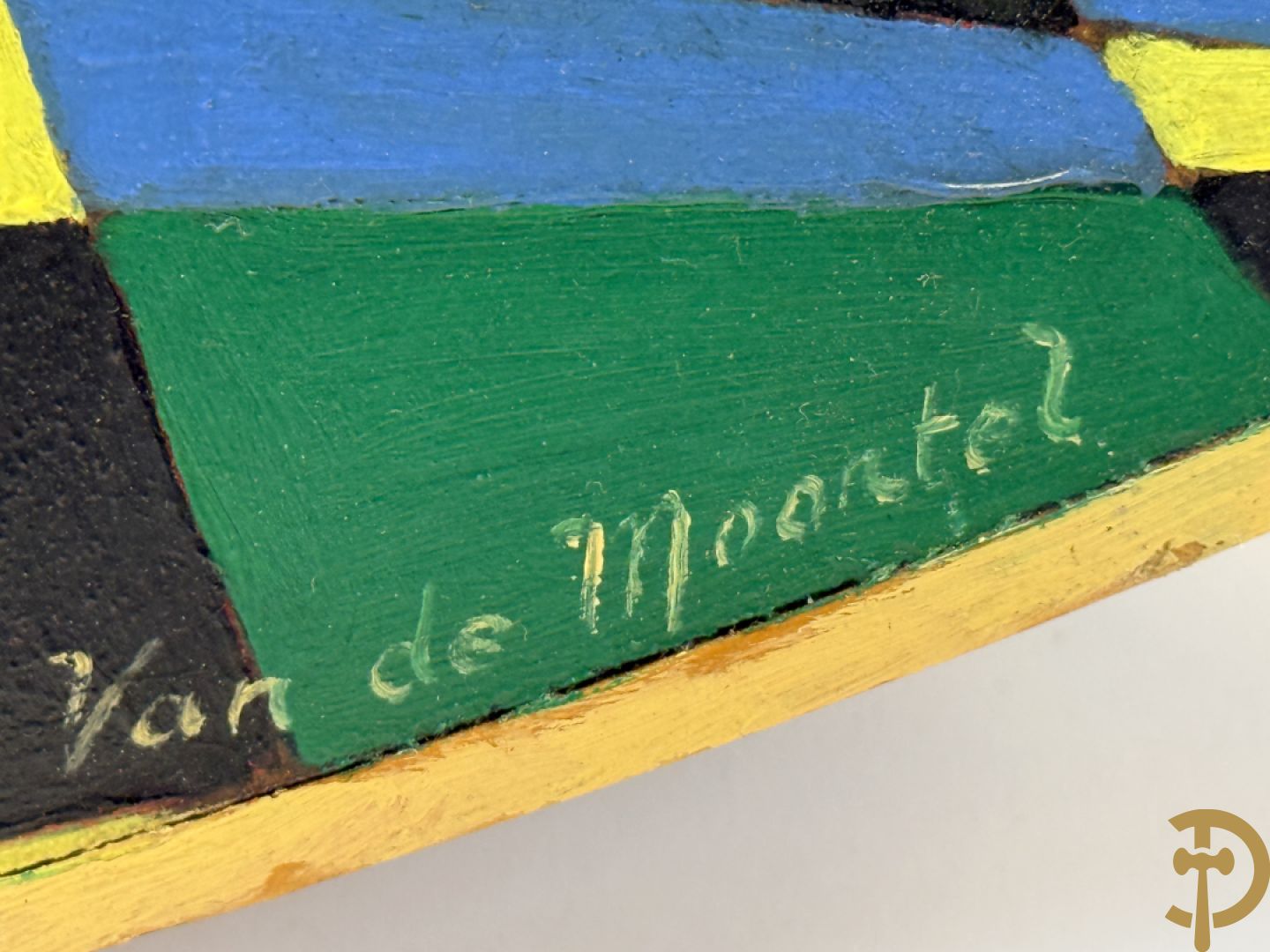 V. de MOORTEL Leo getekend 1958 