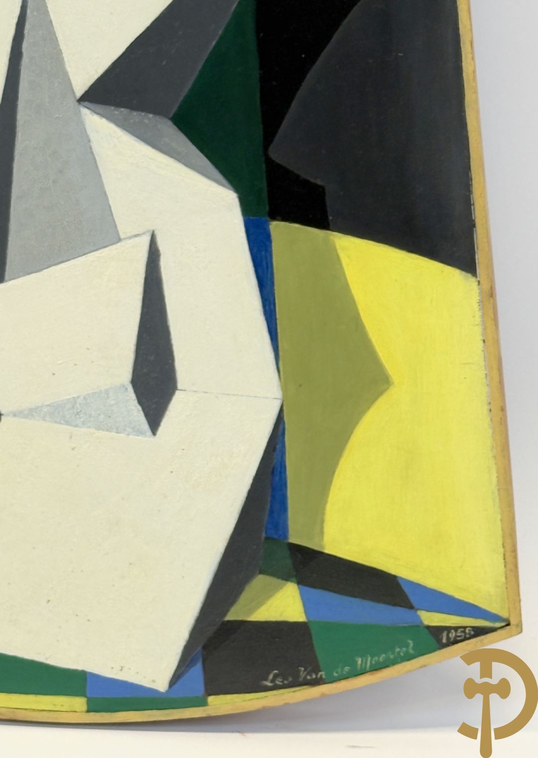 V. de MOORTEL Leo getekend 1958 