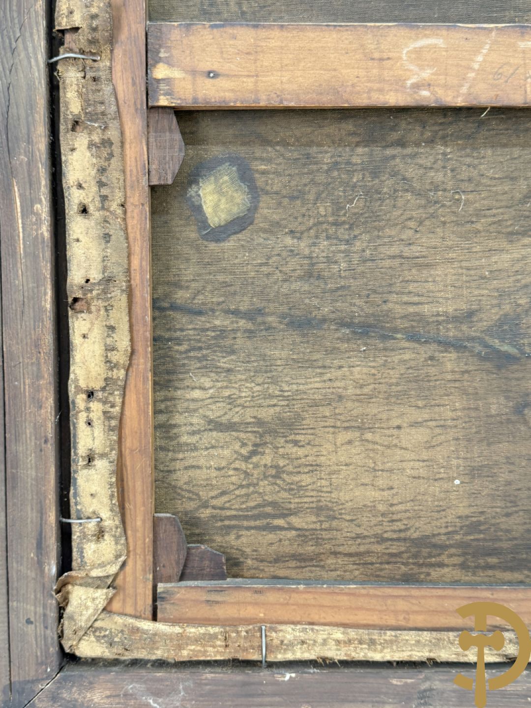 PANTASIS getekend rechts onder 