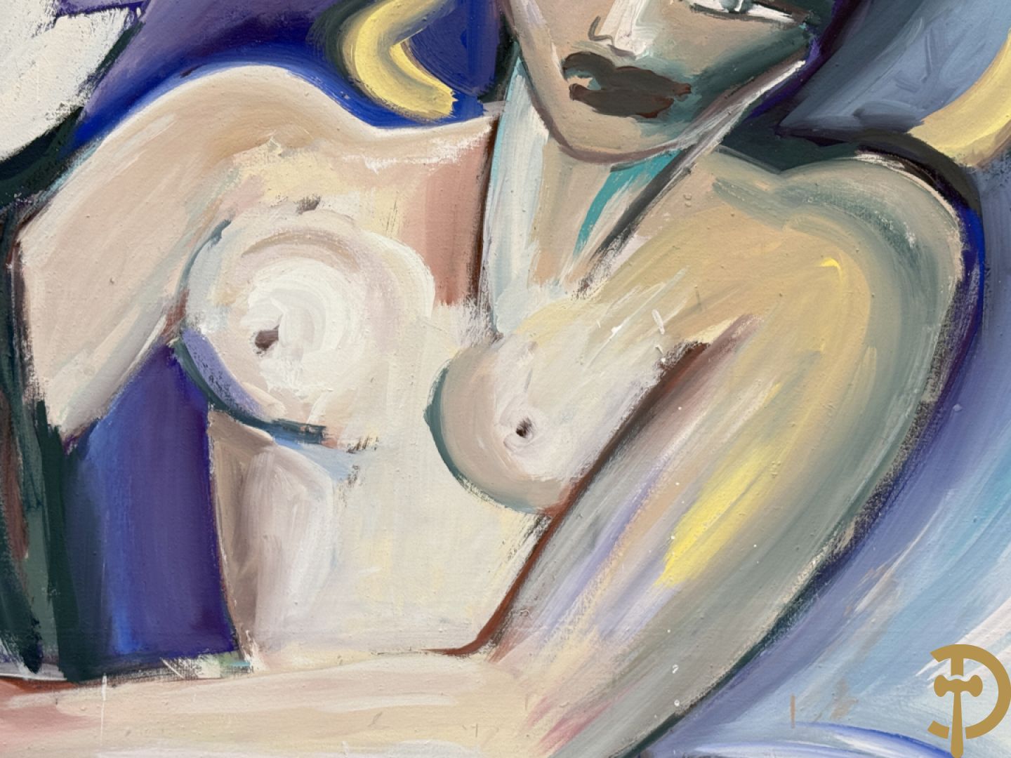 BACH Elvira 1986 getekend verso 