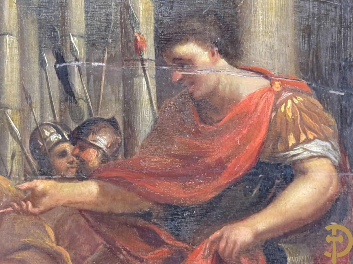 Onleesbaar getekend (Cleemans ?) 