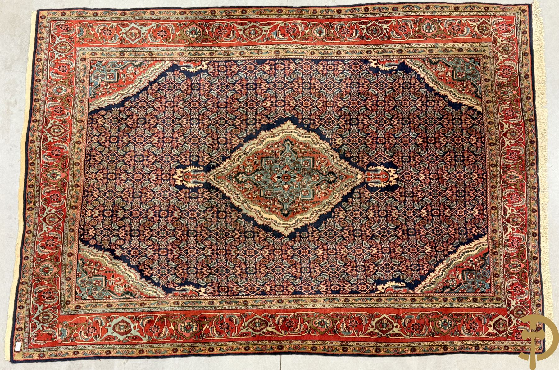 Oosters handgeknoopt tapijt Bidjar