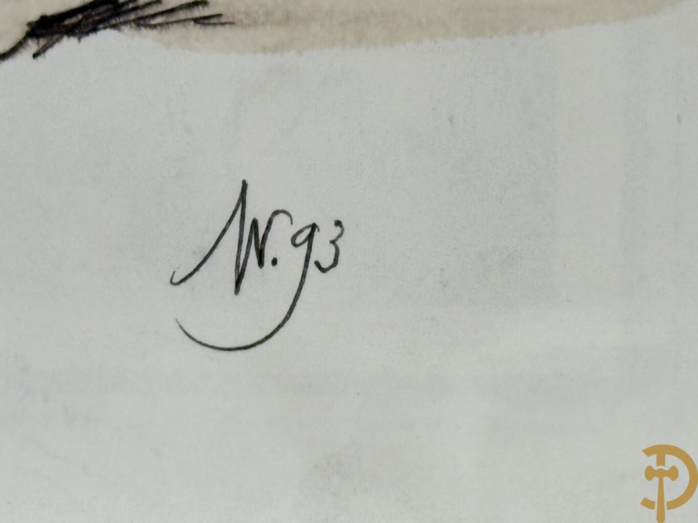 J.V. gemonogrammeerd 