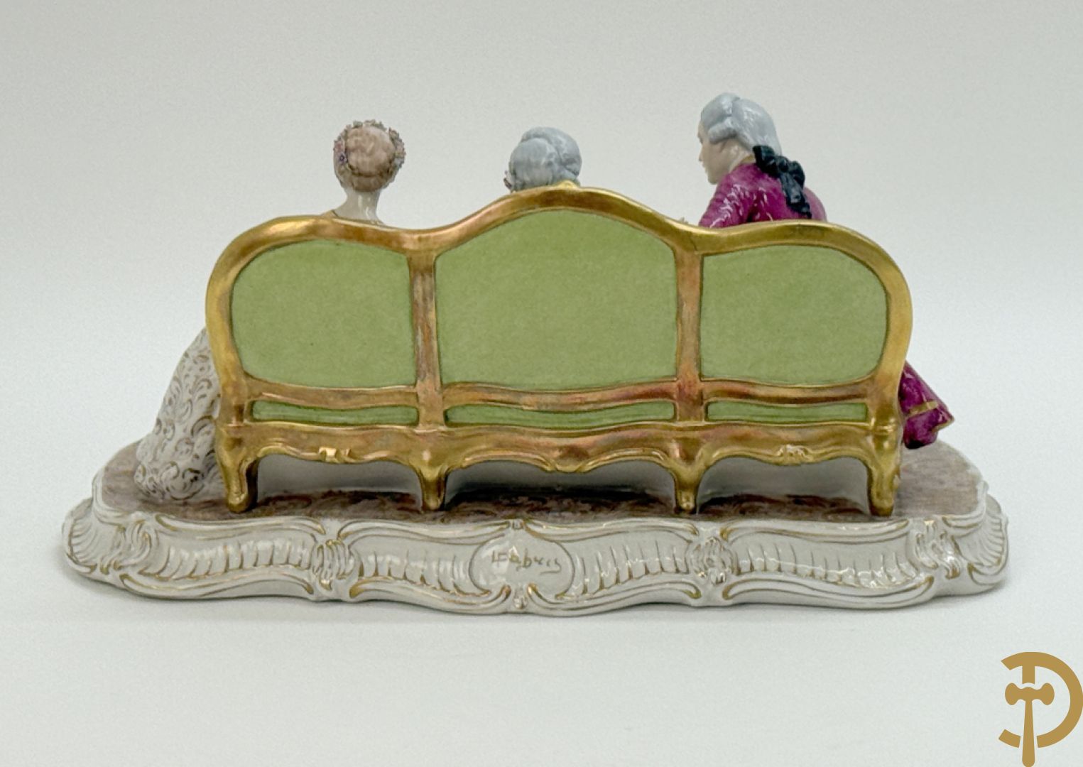 Italiaanse porseleinen groep 