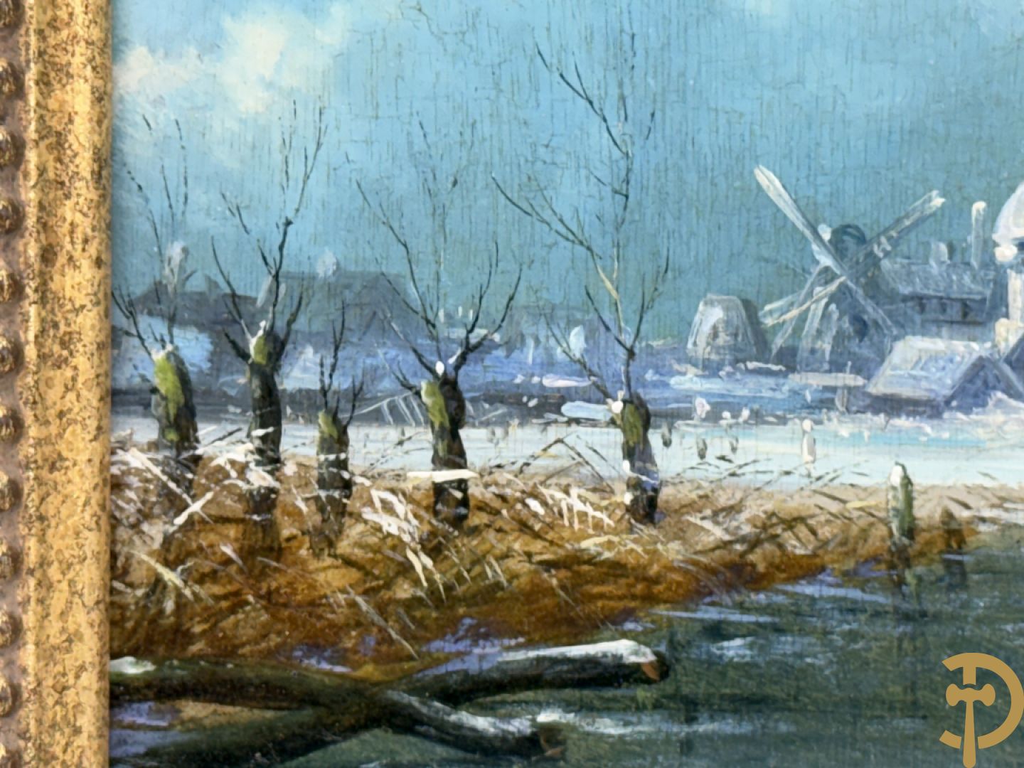 Onleesbaar getekend links onder (Ron...) 