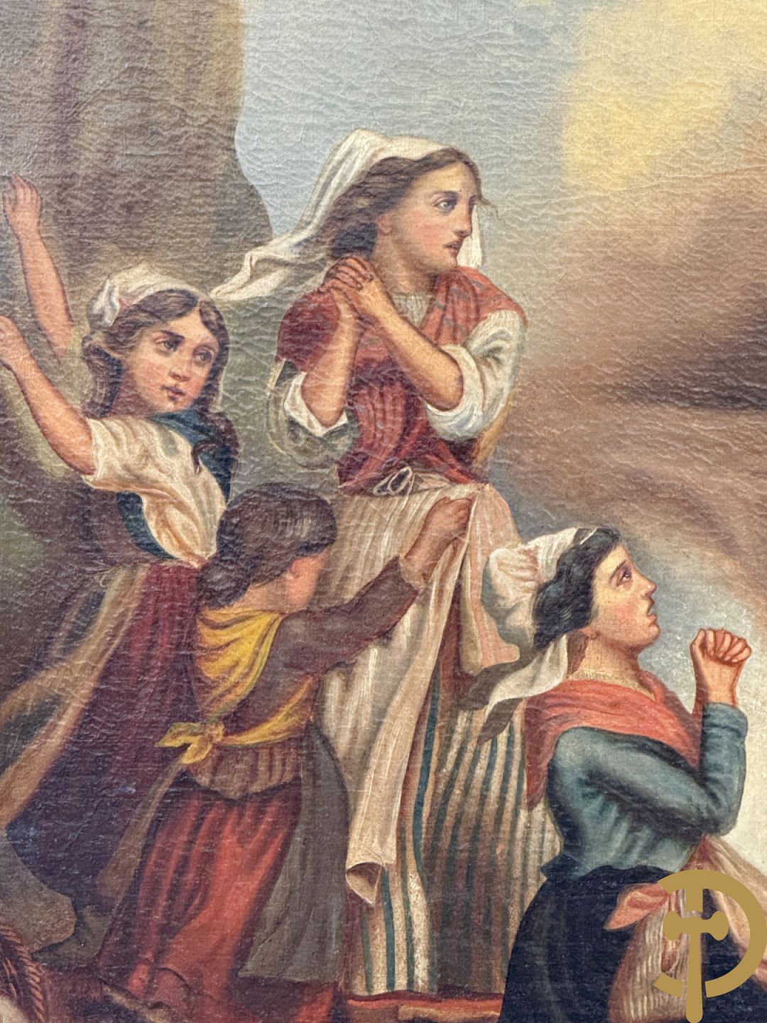 CAHON E. getekend Avril 1863 