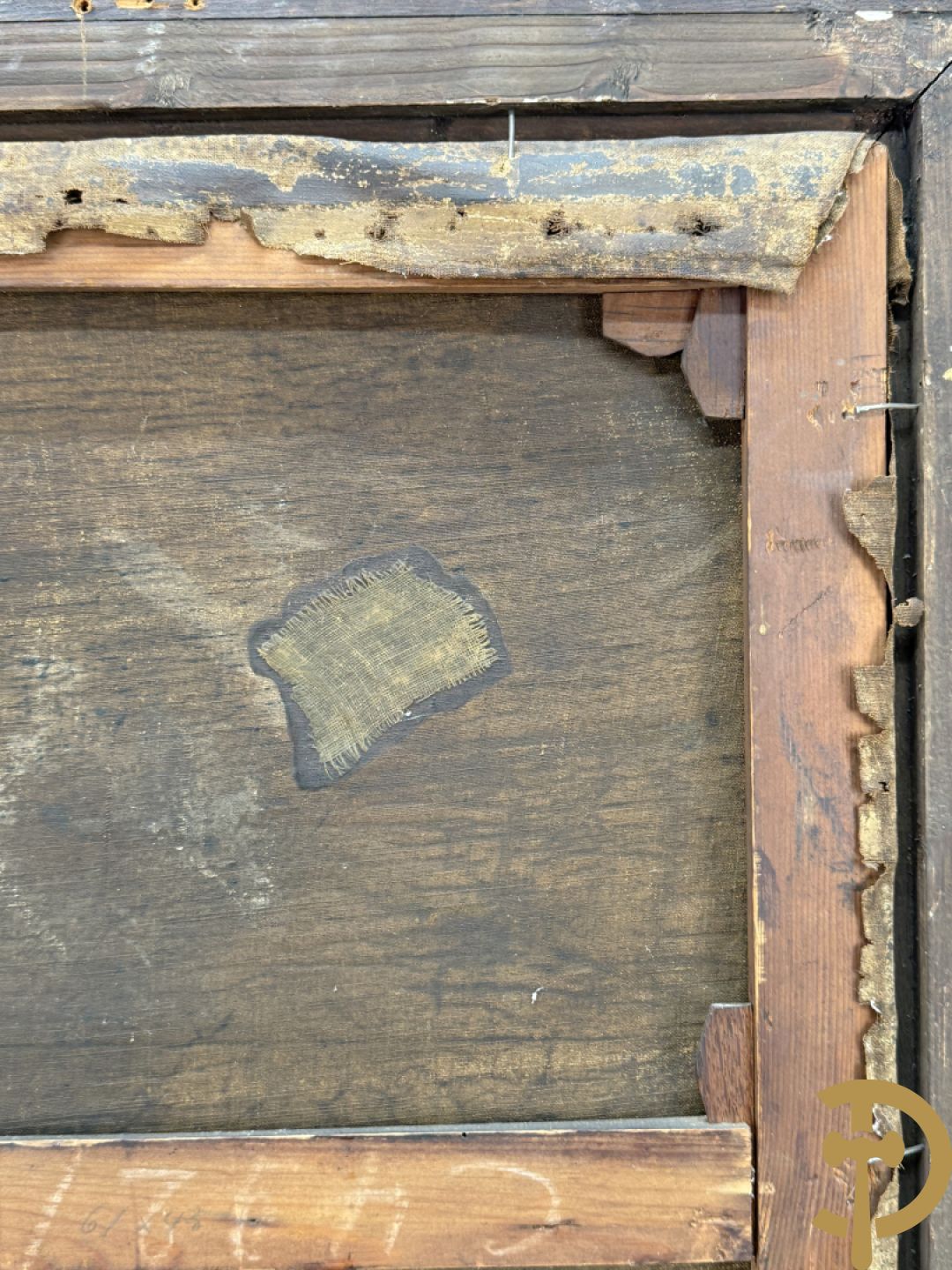 PANTASIS getekend rechts onder 