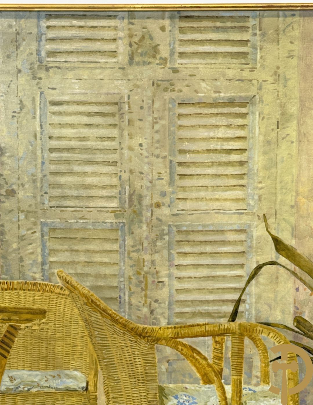 SCHLEE J. (Jaap) getekend Patio 1980-1981, 