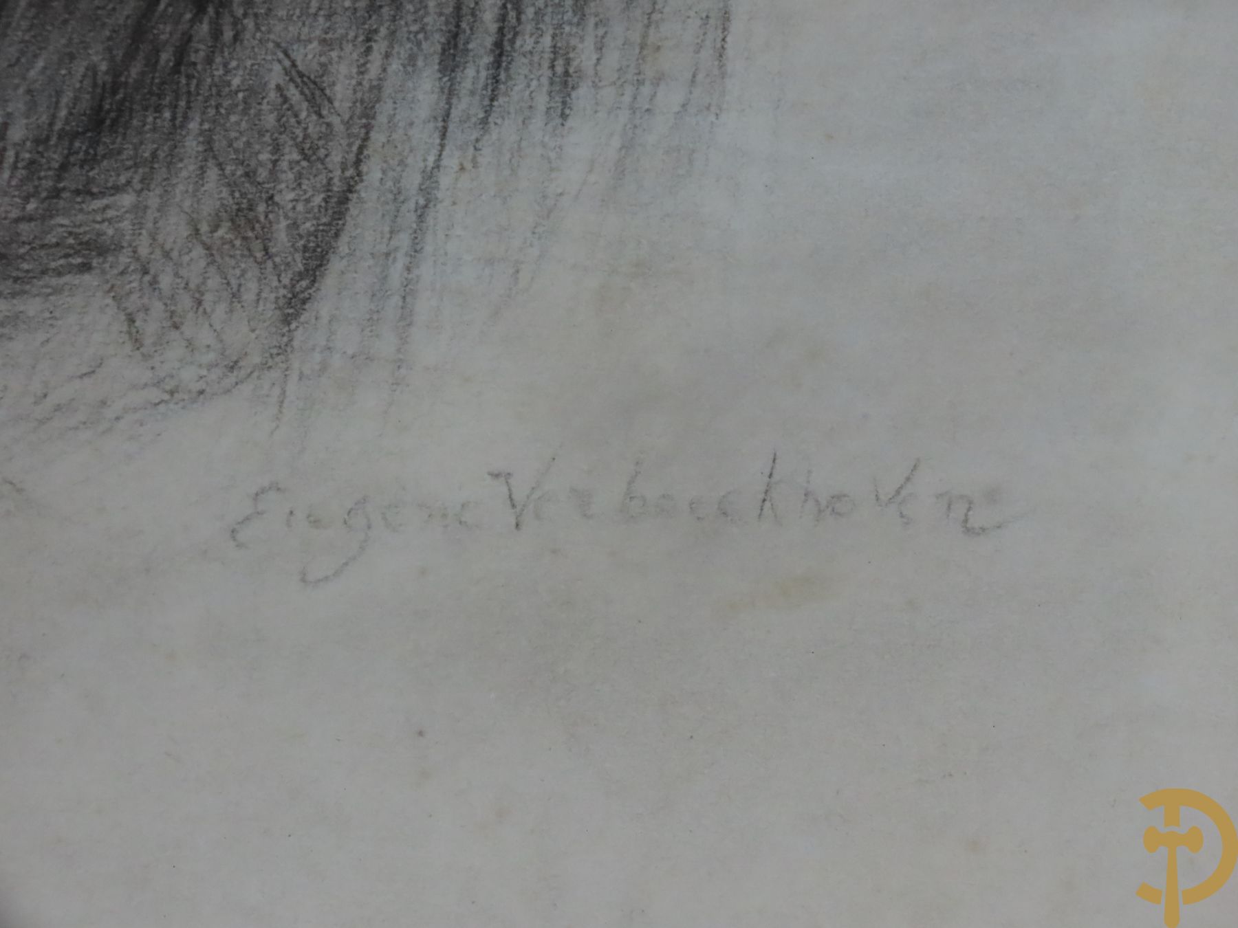 VERBOECKHOVEN Eugène getekend 