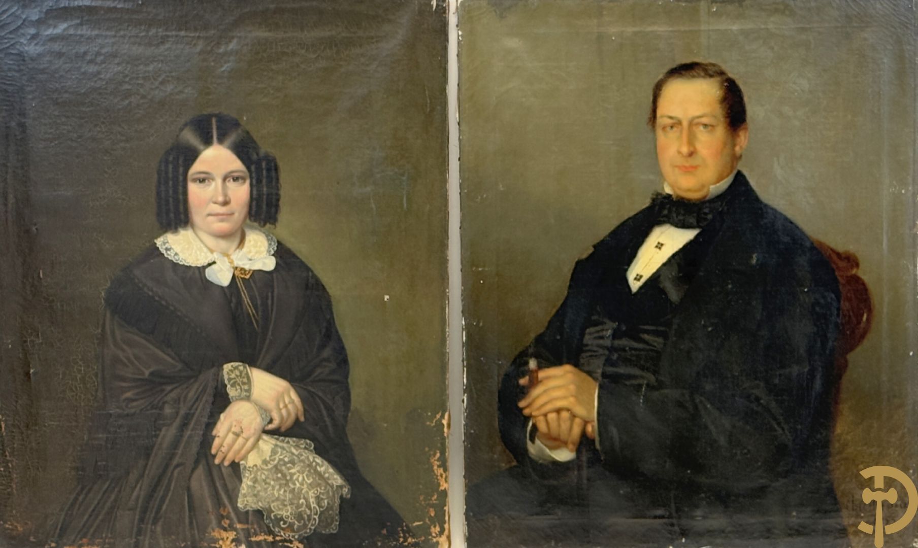 MALIJN J. getekend 1848 