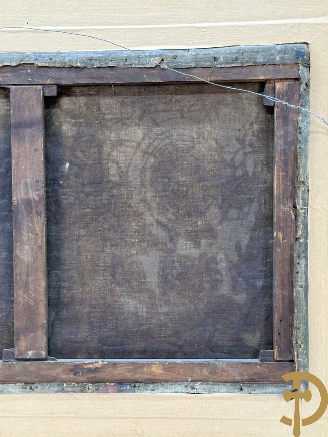 VAN LUPPEN Frans getekend 