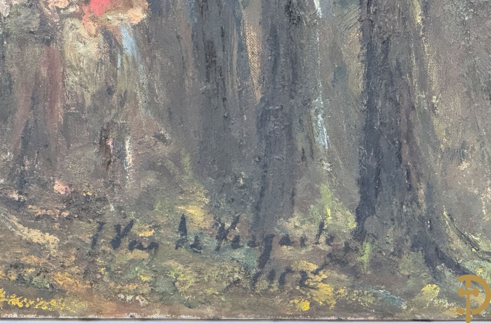 VAN DE VEEGAETE J. getekend 1952 