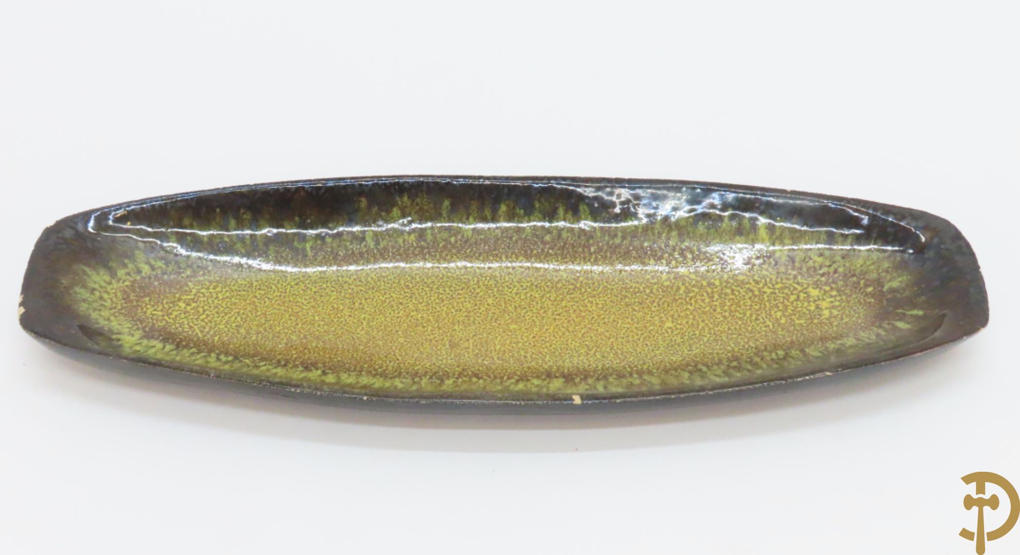 Vier keramieken vintage schalen