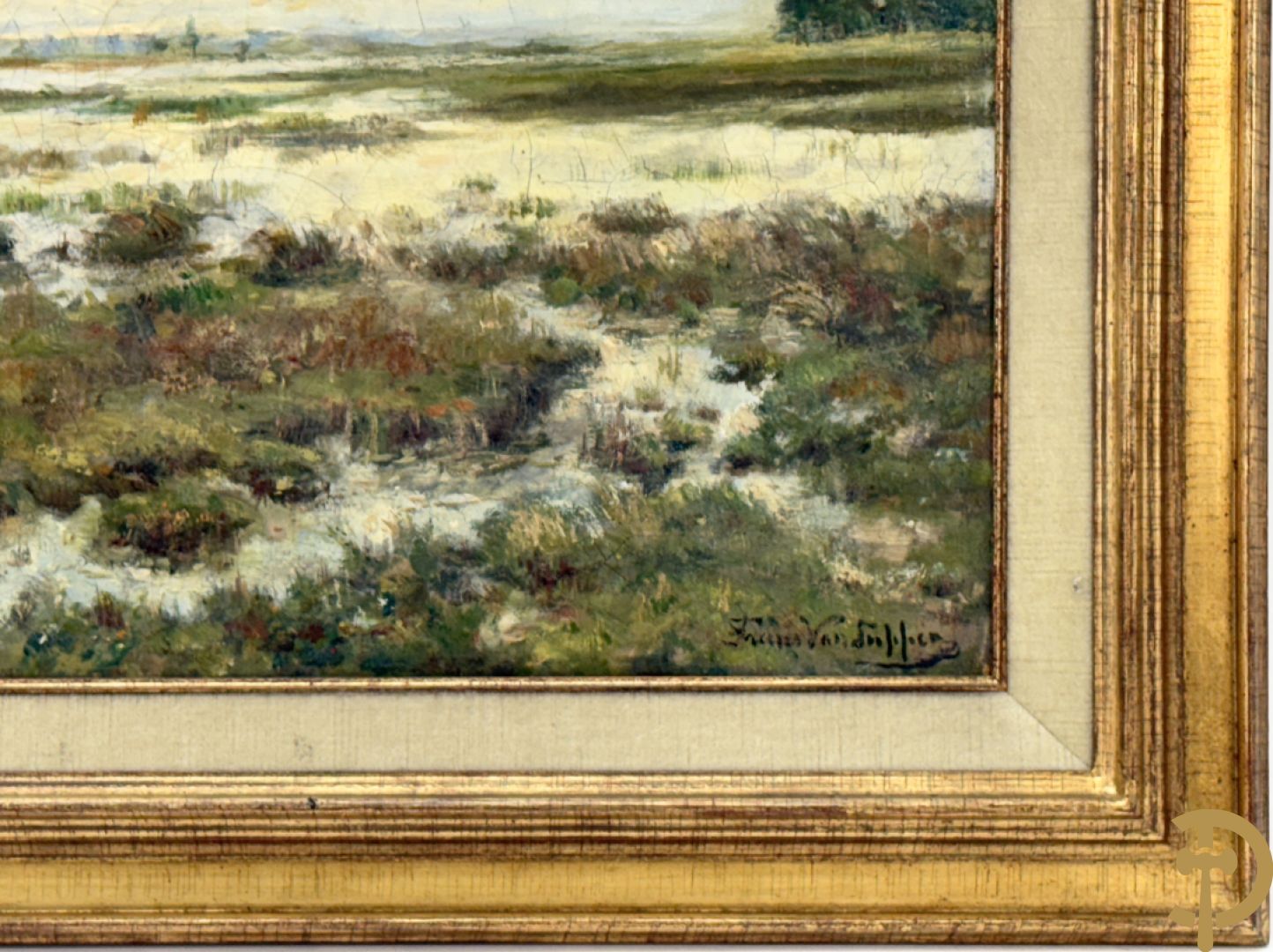 VAN LUPPEN Frans getekend 