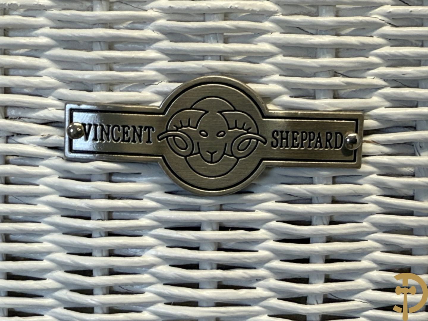 Vier gevlochten Lloyd Loom armzetels van Vincent Sheppard