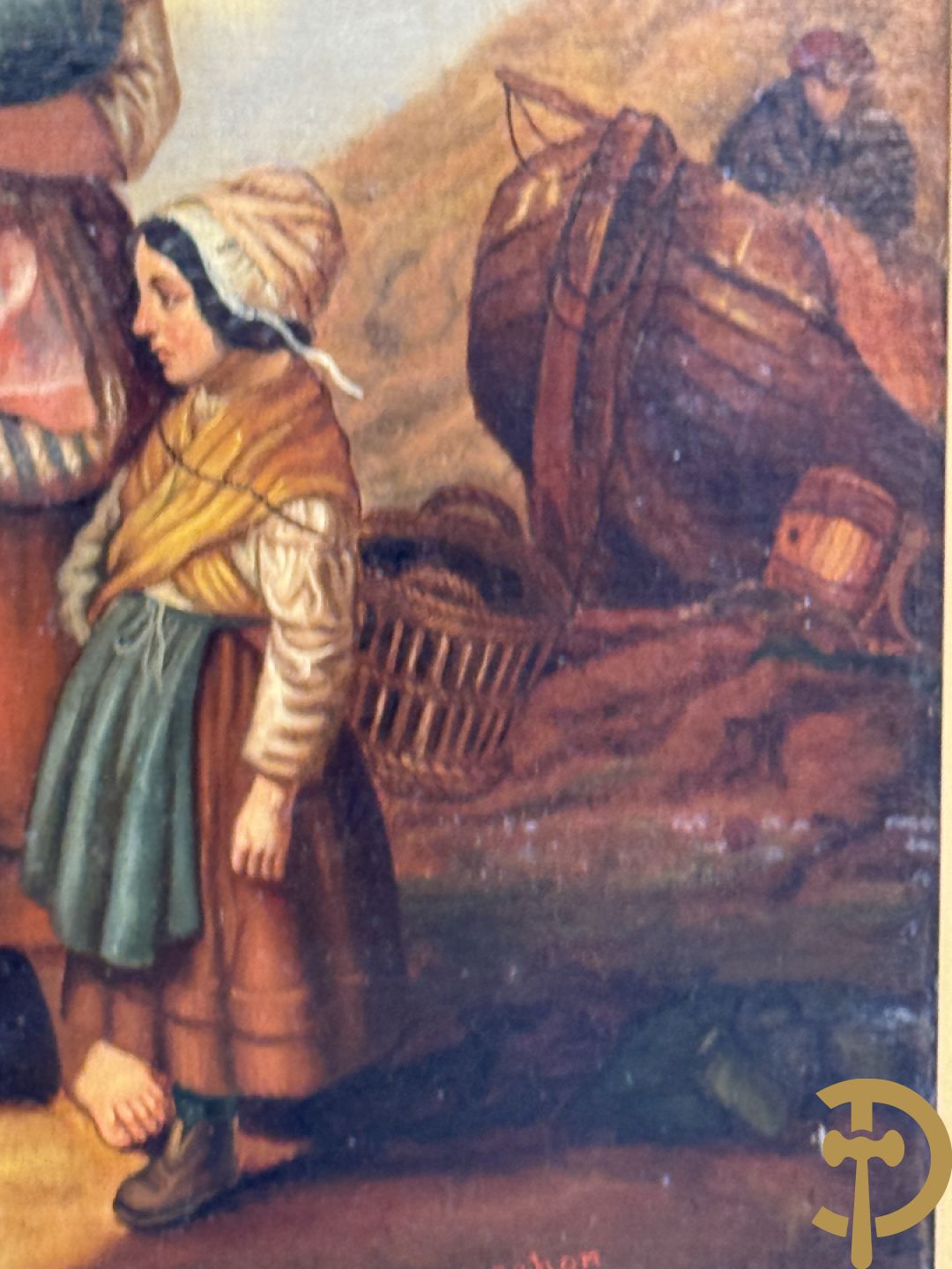 CAHON E. getekend Avril 1863 