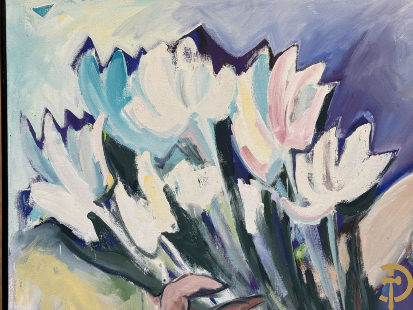 BACH Elvira 1986 getekend verso 