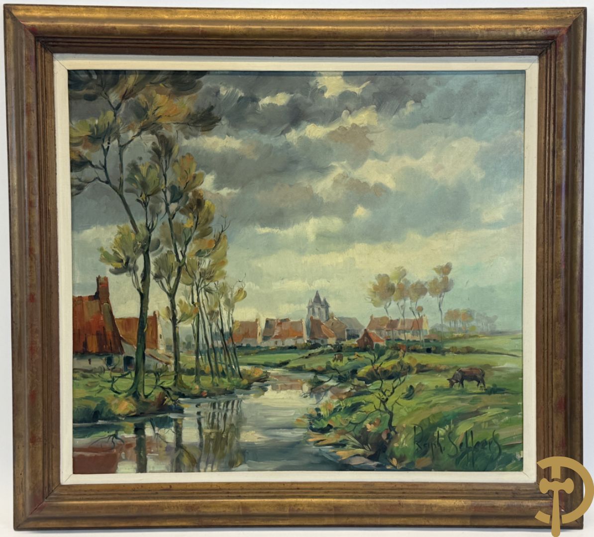 SCHEERS Raph. getekend 