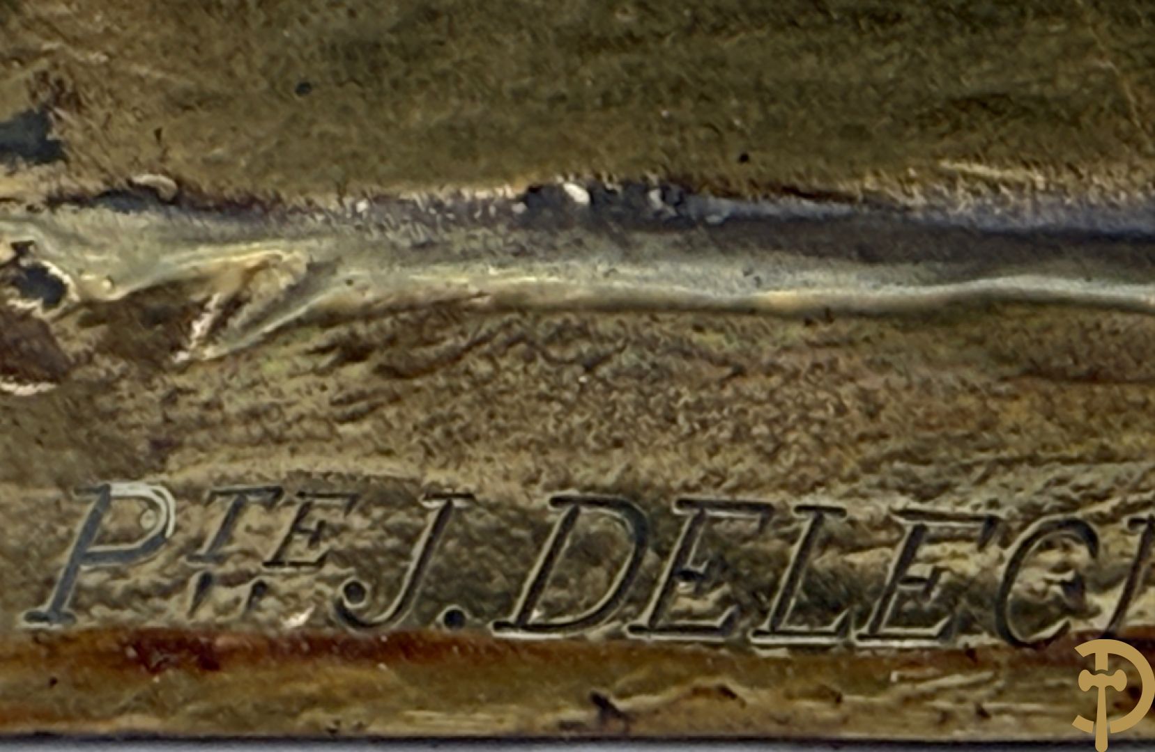 CHANTIGAY ? getekend rechts onder 