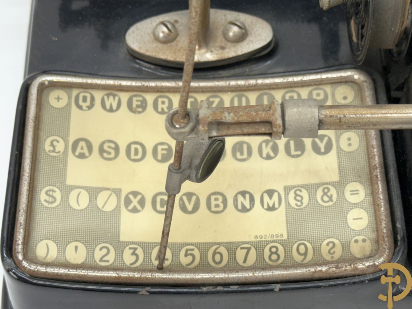 Typmachine uit de jaren 1920 / 30, Mignon model 4 AEG Technotype