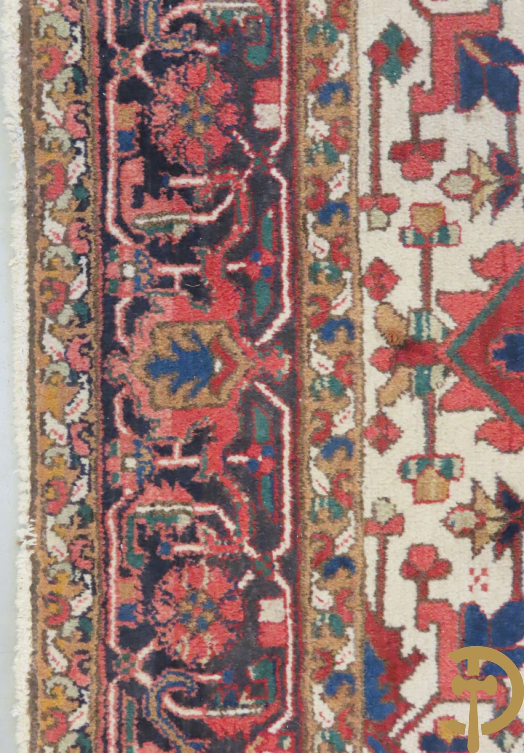 Oosters handgeknoopt tapijt Heriz