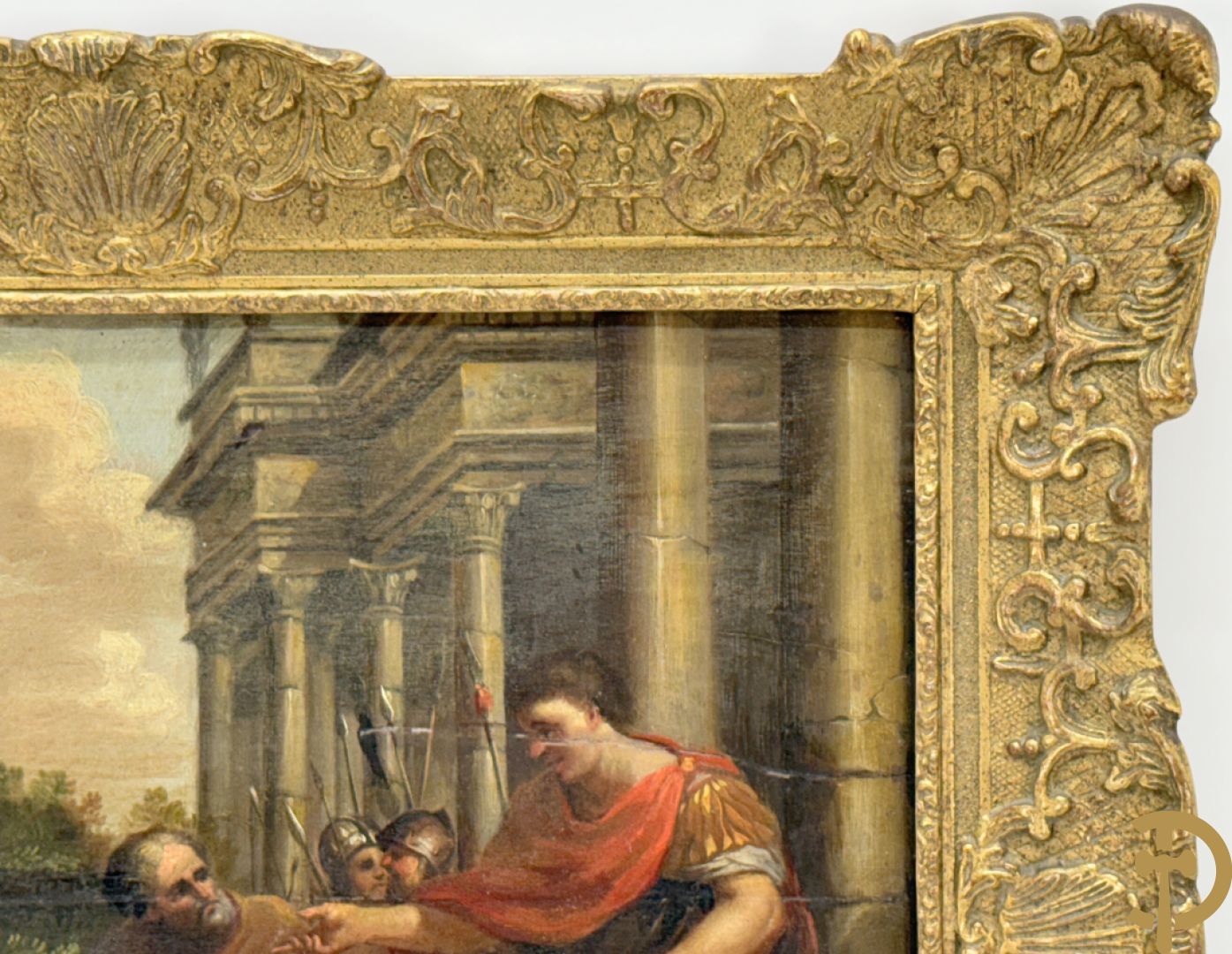 Onleesbaar getekend (Cleemans ?) 