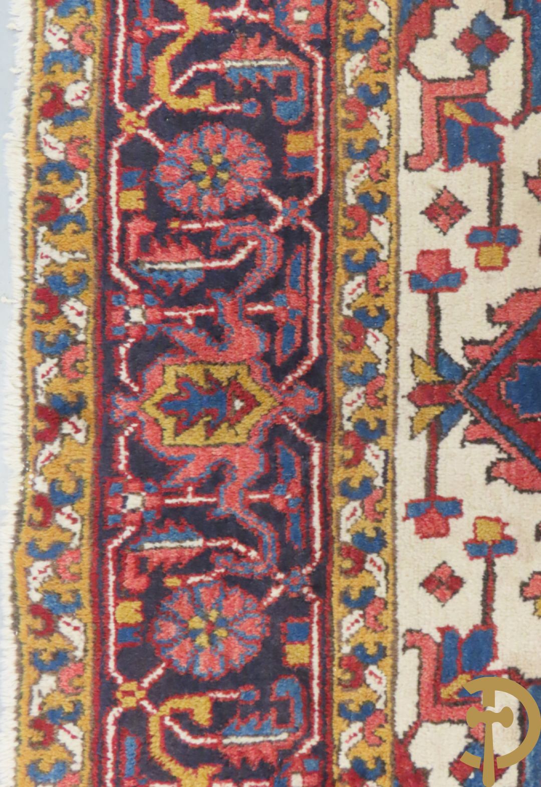 Oosters handgeknoopt tapijt Heriz