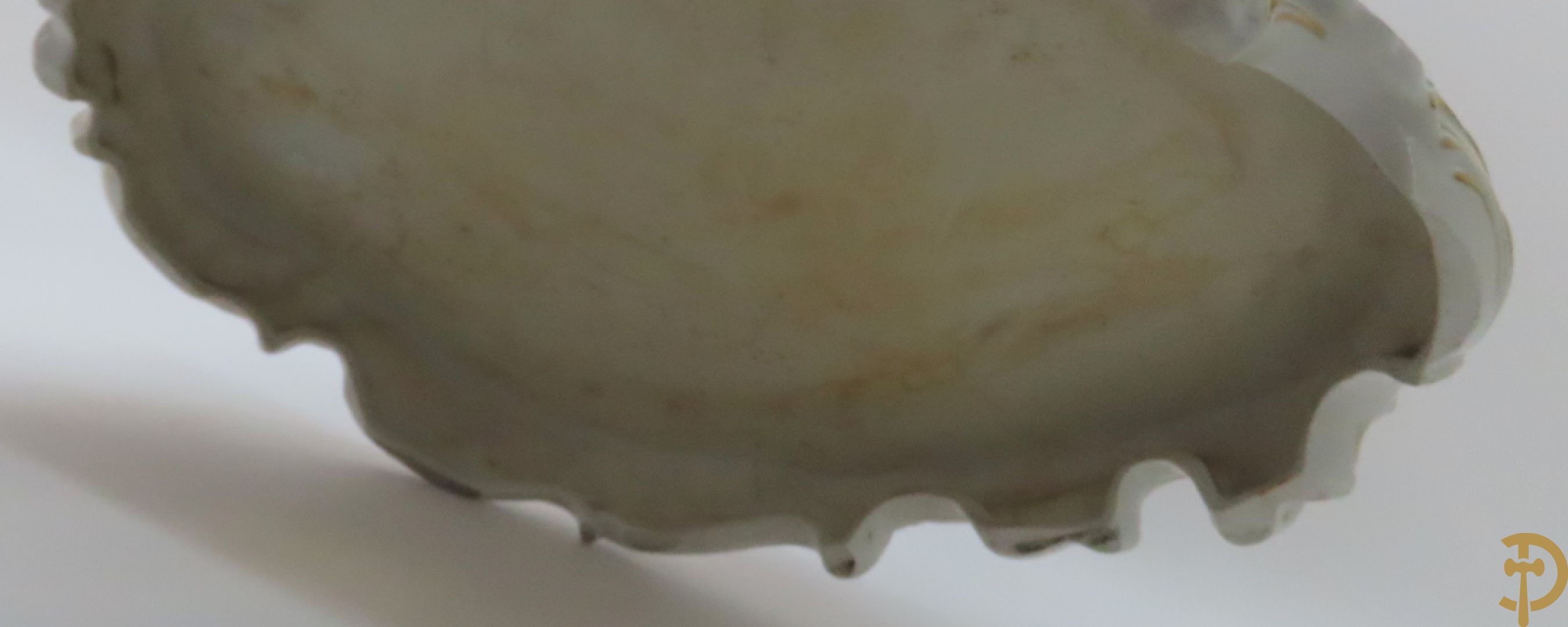 Grote gekleurde porseleinen geanimeerde groep met 7 muziekspelers