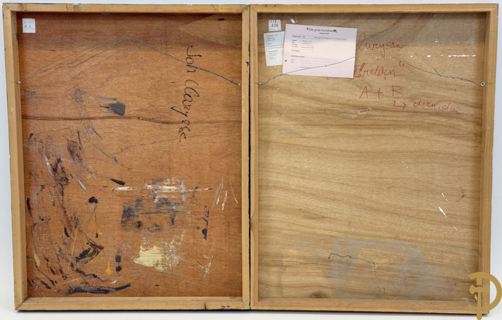 CLARYSSE Joh. getekend 