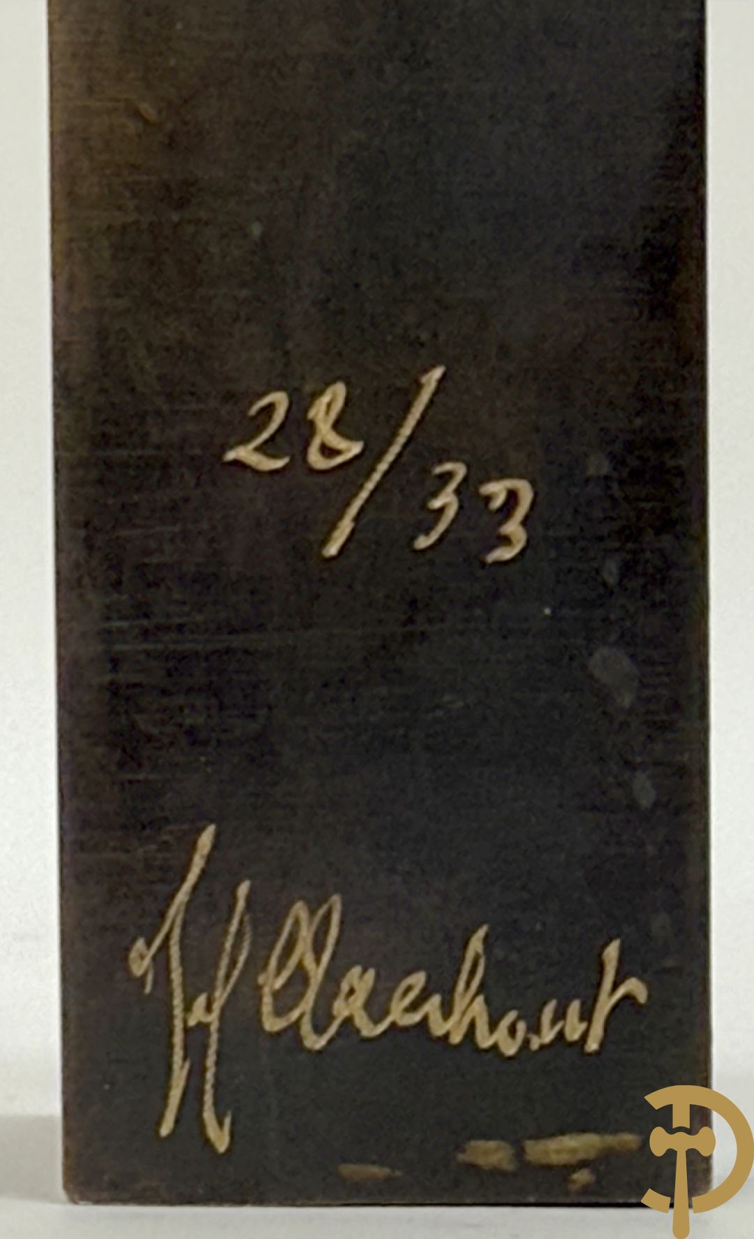 CLAERHOUT Jef getekend 