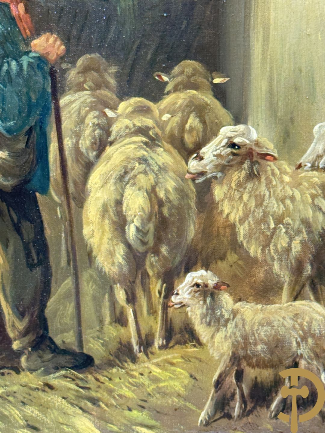 SCHOUTEN P. getekend 