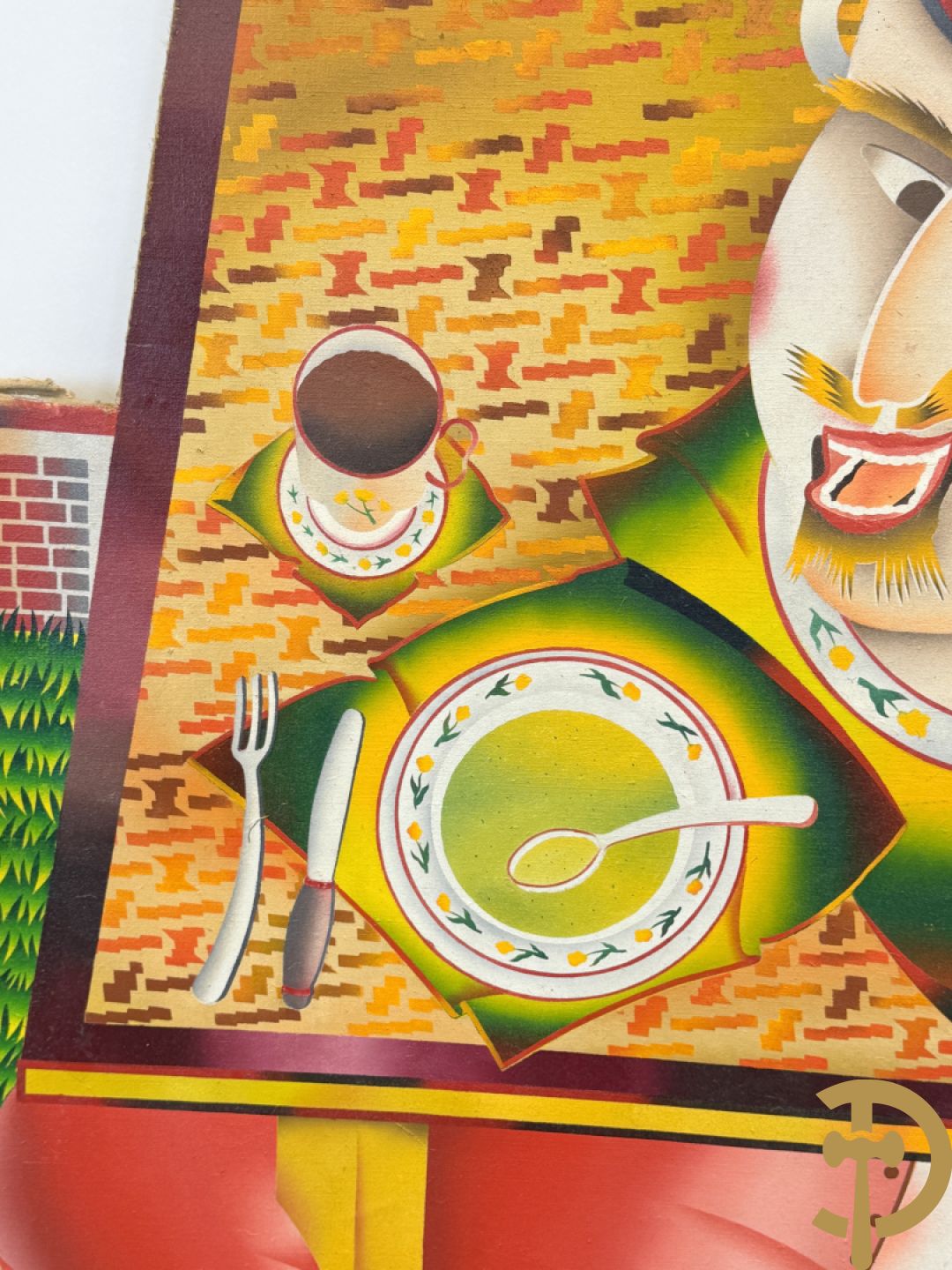 VAN DAELE Nico getekend verso 1981 