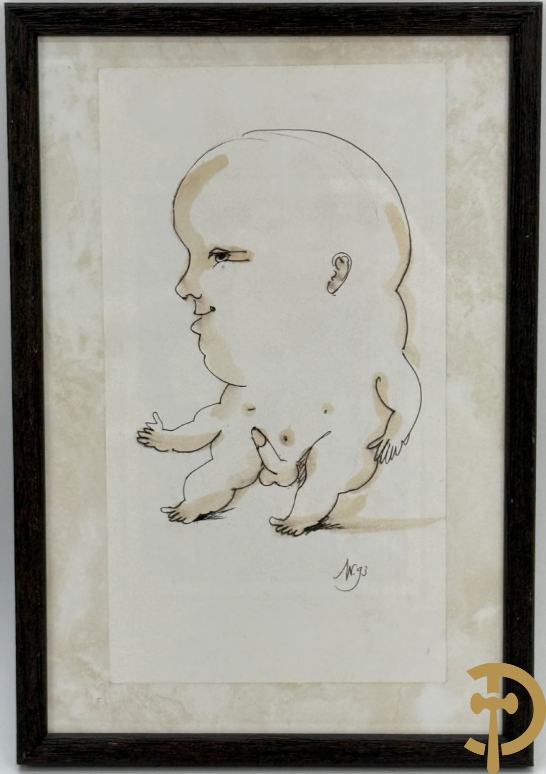 J.V. gemonogrammeerd 