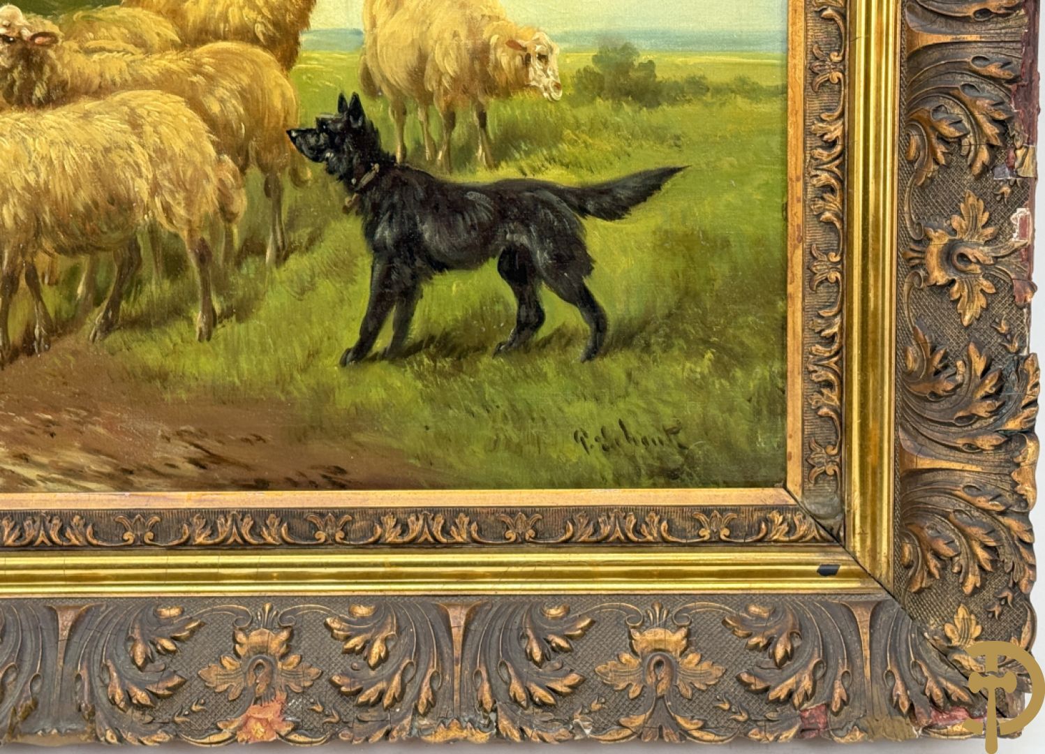 SCHOUTEN P. getekend 